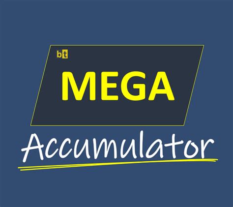 Mega accumulator tips today  Accumulators – One of our most popular MLB tips, these offer big returns! Mega Odds Accumulators – If you thought returns on standard accumulators were big, wait until you see what you can get from a mega odds acca! These are on offer whenever there’s a full schedule of MLB action